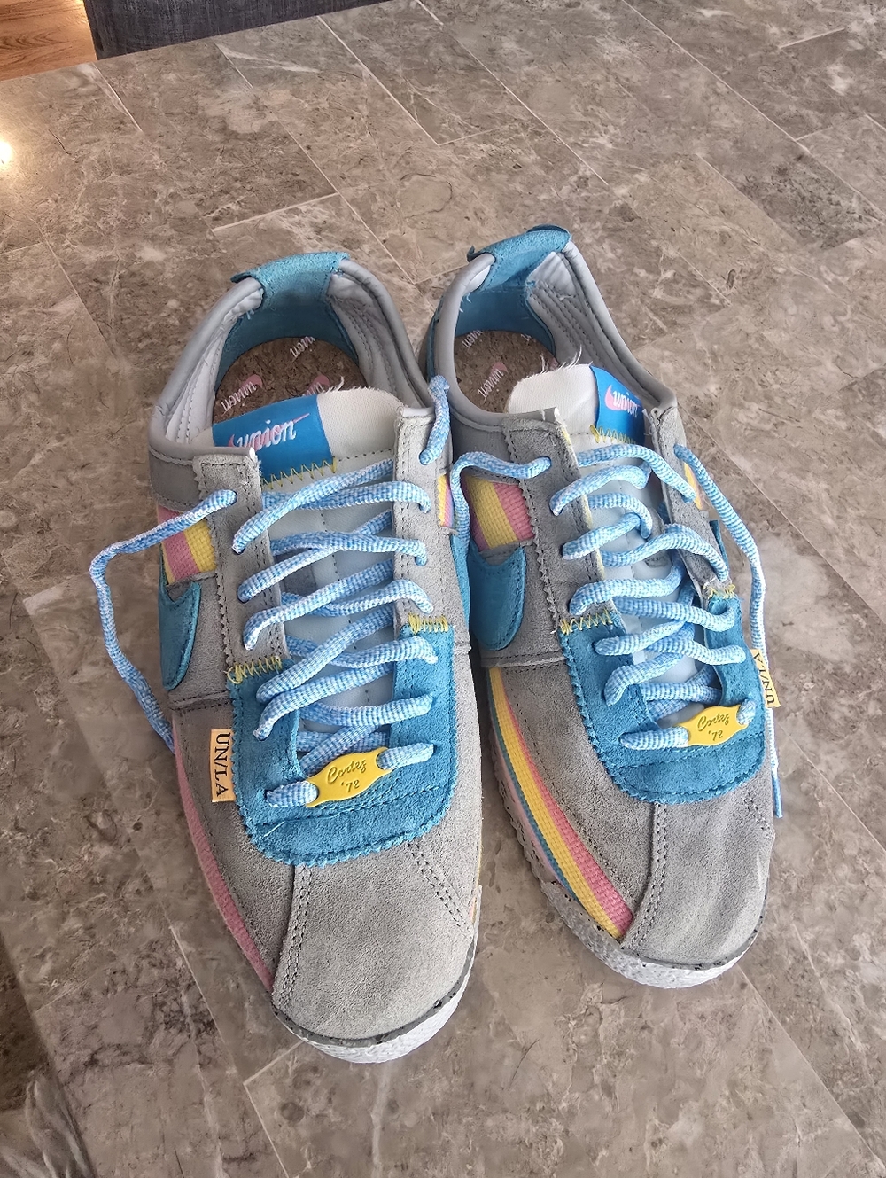 Union -X Nike Cortez Pastel Mens Sz 7 - Picture 4 of 4